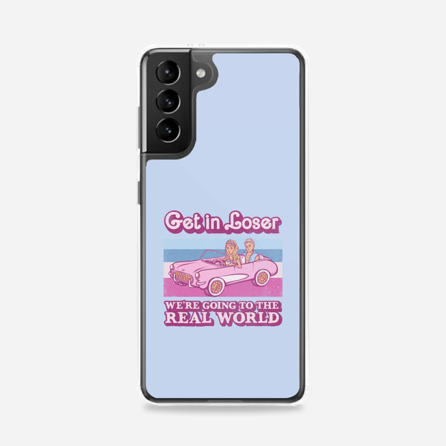 We're Going To The Real World-Samsung-Snap-Phone Case-kg07