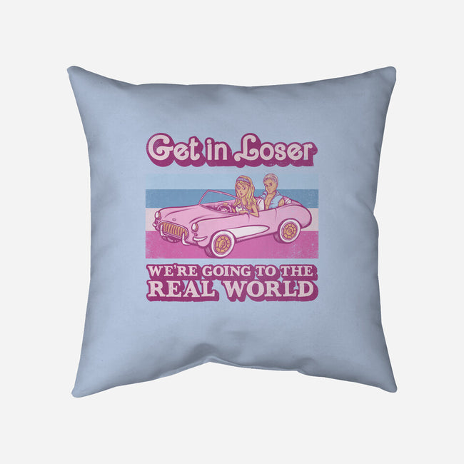 We're Going To The Real World-None-Non-Removable Cover w Insert-Throw Pillow-kg07