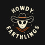 Howdy Earthlings-Unisex-Pullover-Sweatshirt-zachterrelldraws