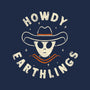 Howdy Earthlings-None-Zippered-Laptop Sleeve-zachterrelldraws