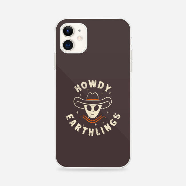 Howdy Earthlings-iPhone-Snap-Phone Case-zachterrelldraws