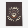 Howdy Earthlings-None-Indoor-Rug-zachterrelldraws