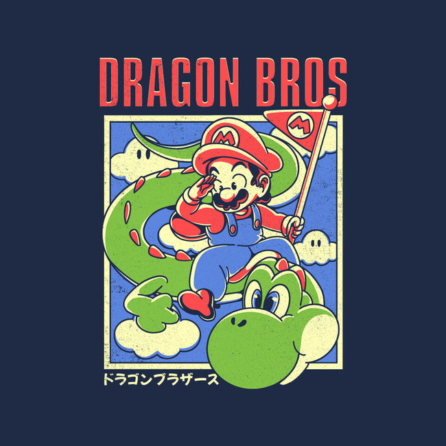 Dragon Bros-Womens-V-Neck-Tee-estudiofitas