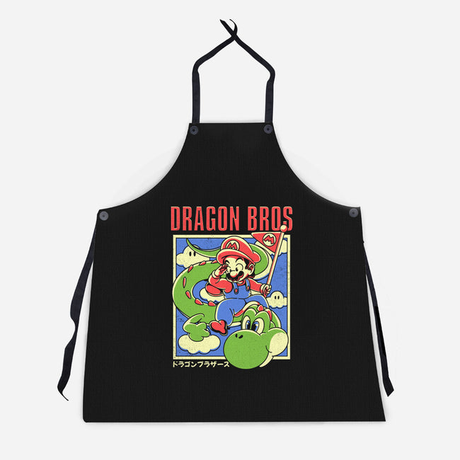 Dragon Bros-Unisex-Kitchen-Apron-estudiofitas