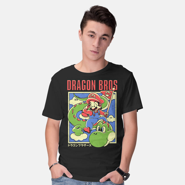 Dragon Bros-Mens-Basic-Tee-estudiofitas