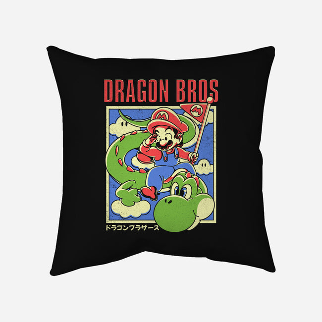 Dragon Bros-None-Non-Removable Cover w Insert-Throw Pillow-estudiofitas