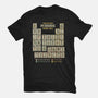 The Periodic Round Table-Mens-Basic-Tee-kg07