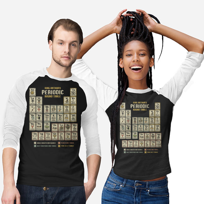 The Periodic Round Table-Unisex-Baseball-Tee-kg07