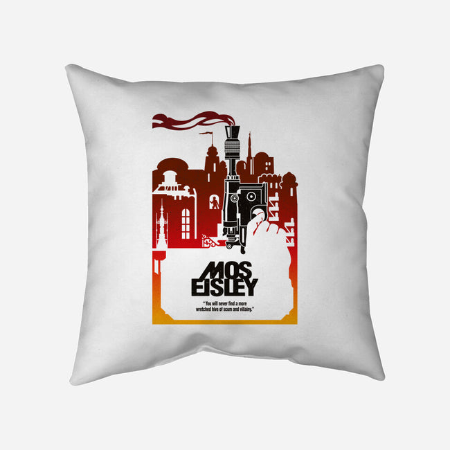 Galactic Streets-None-Non-Removable Cover w Insert-Throw Pillow-CappO