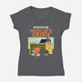 Midlife Crisis-Womens-V-Neck-Tee-zawitees