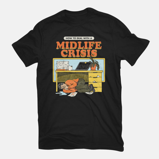 Midlife Crisis-Unisex-Basic-Tee-zawitees