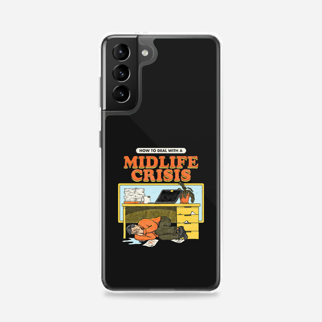 Midlife Crisis-Samsung-Snap-Phone Case-zawitees
