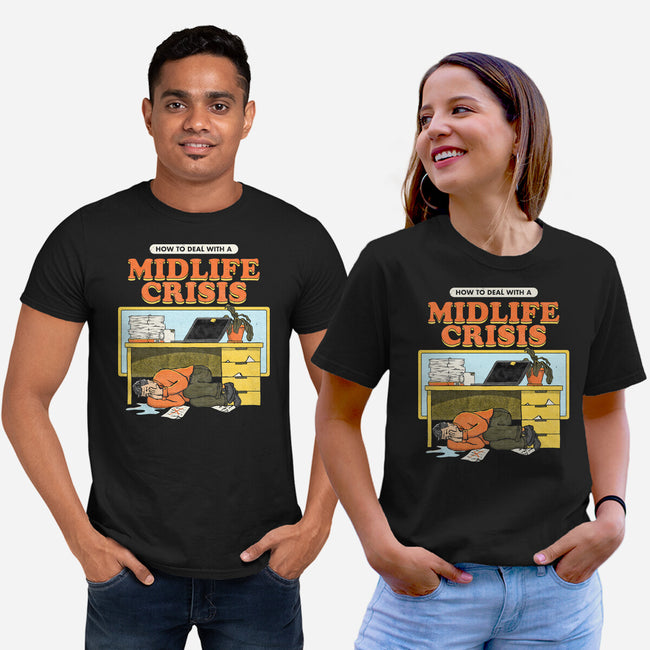 Midlife Crisis-Unisex-Basic-Tee-zawitees