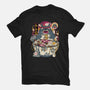 Ramen Totoro-Womens-Fitted-Tee-gaci