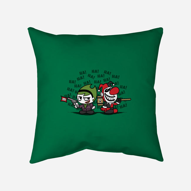 Clown Play-None-Non-Removable Cover w Insert-Throw Pillow-pigboom