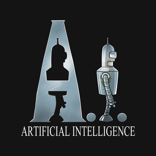 Artificial Intelligence-Womens-Fitted-Tee-zascanauta