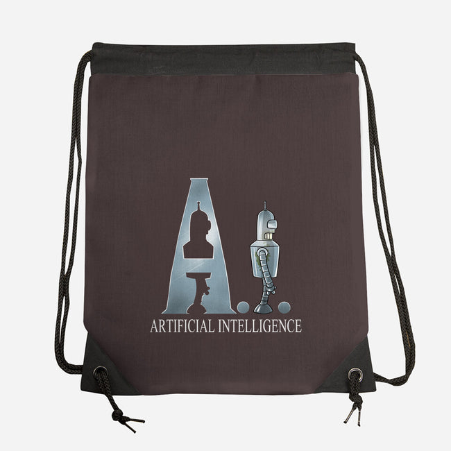 Artificial Intelligence-None-Drawstring-Bag-zascanauta