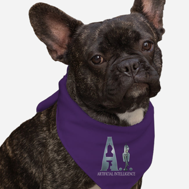 Artificial Intelligence-Dog-Bandana-Pet Collar-zascanauta