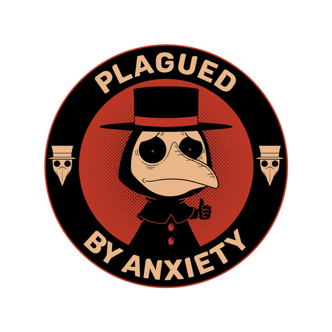 Plagued By Anxiety-None-Glossy-Sticker-danielmorris1993