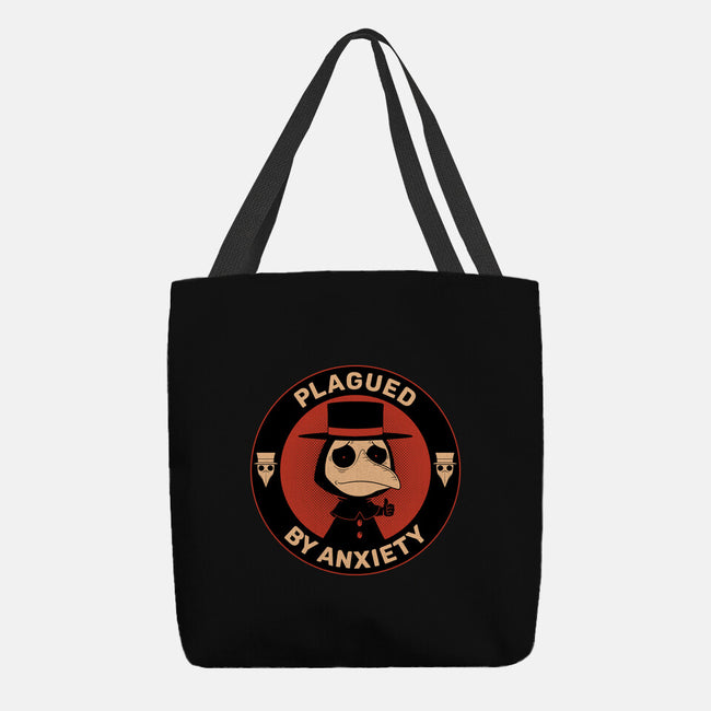 Plagued By Anxiety-None-Basic Tote-Bag-danielmorris1993