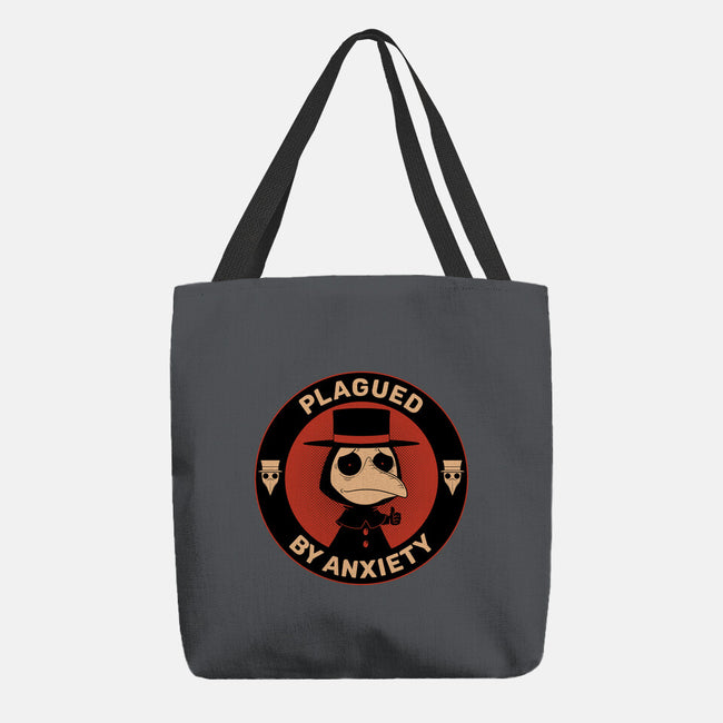 Plagued By Anxiety-None-Basic Tote-Bag-danielmorris1993