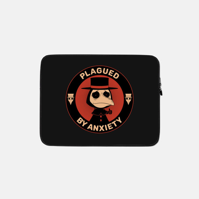 Plagued By Anxiety-None-Zippered-Laptop Sleeve-danielmorris1993