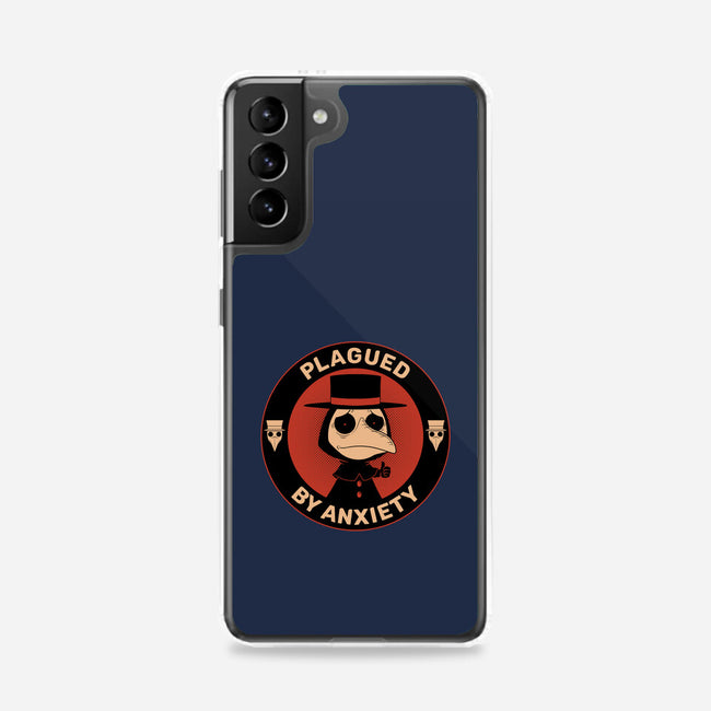 Plagued By Anxiety-Samsung-Snap-Phone Case-danielmorris1993