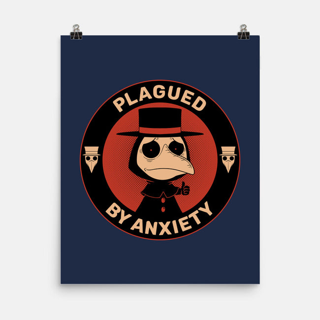 Plagued By Anxiety-None-Matte-Poster-danielmorris1993