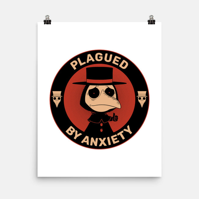 Plagued By Anxiety-None-Matte-Poster-danielmorris1993