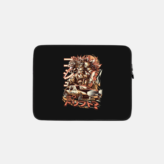 Kaiju Drift-None-Zippered-Laptop Sleeve-Guilherme magno de oliveira