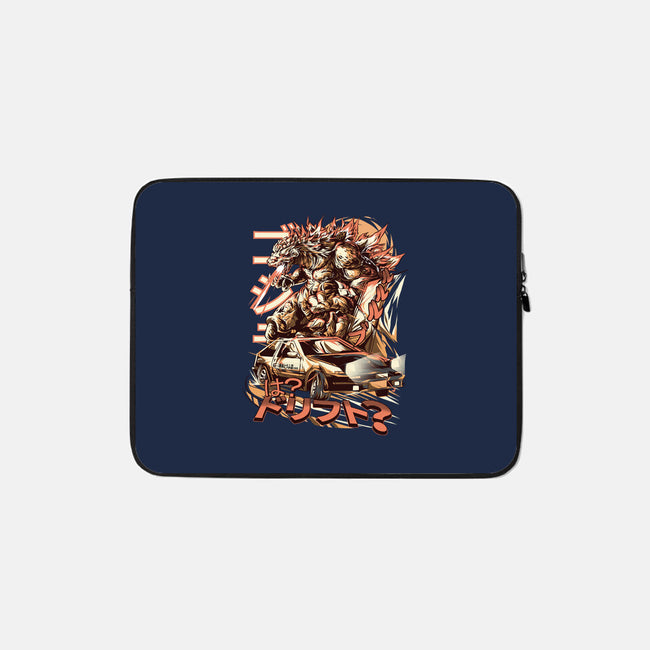 Kaiju Drift-None-Zippered-Laptop Sleeve-Guilherme magno de oliveira