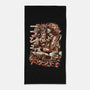 Kaiju Drift-None-Beach-Towel-Guilherme magno de oliveira