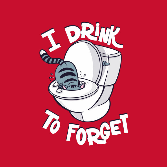 I Drink To Forget-Mens-Heavyweight-Tee-Freecheese