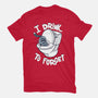 I Drink To Forget-Mens-Premium-Tee-Freecheese