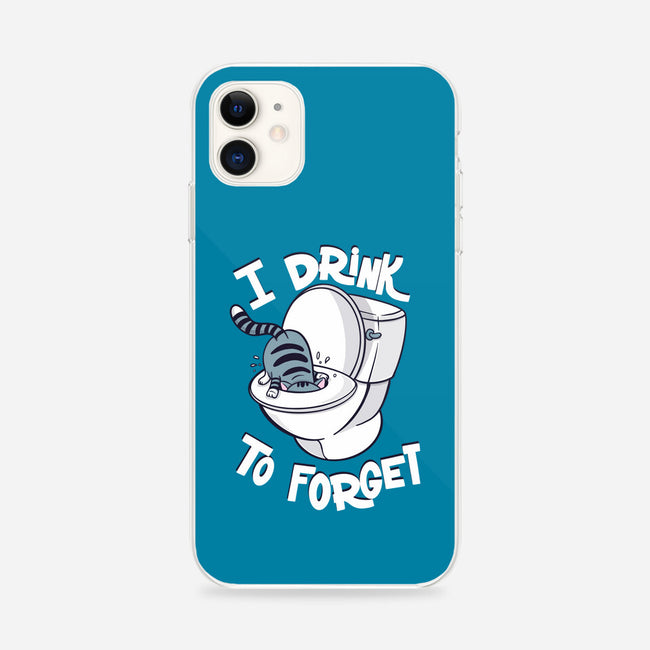 I Drink To Forget-iPhone-Snap-Phone Case-Freecheese