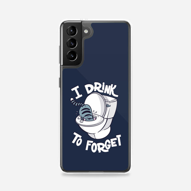 I Drink To Forget-Samsung-Snap-Phone Case-Freecheese