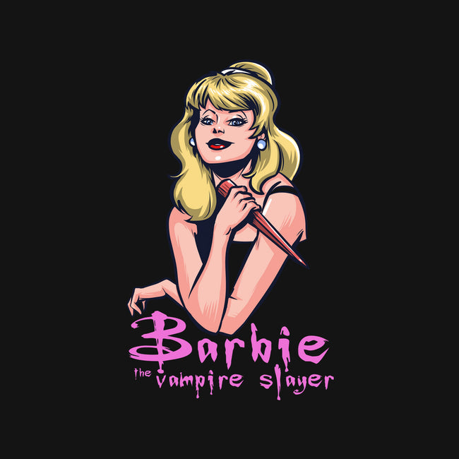 Barbie The Vampire Slayer-Womens-Basic-Tee-zascanauta