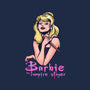 Barbie The Vampire Slayer-Womens-V-Neck-Tee-zascanauta