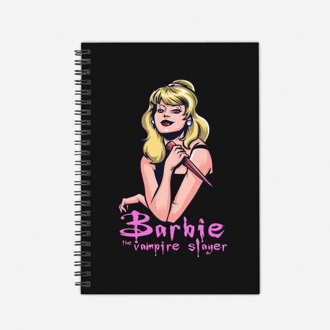 Barbie The Vampire Slayer-None-Dot Grid-Notebook-zascanauta