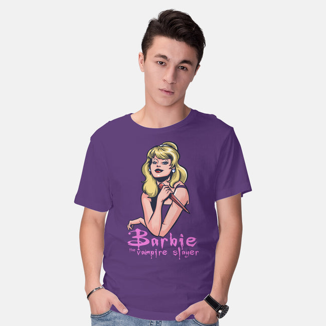 Barbie The Vampire Slayer-Mens-Basic-Tee-zascanauta