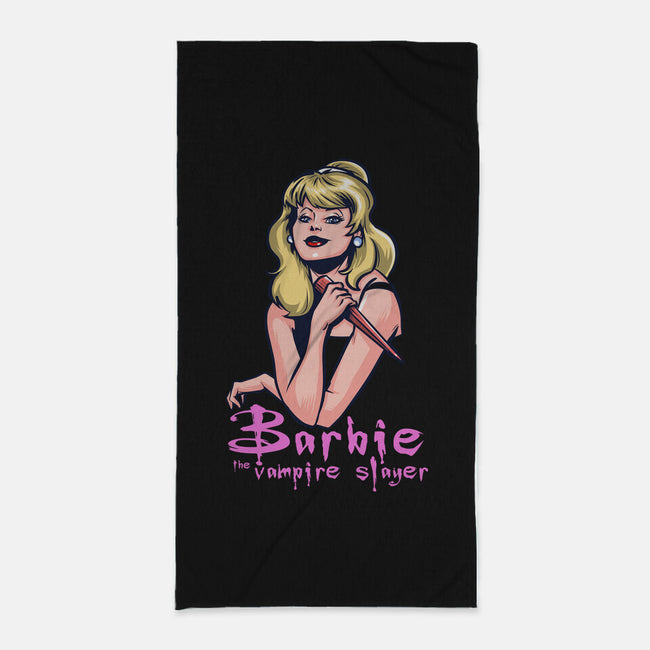 Barbie The Vampire Slayer-None-Beach-Towel-zascanauta