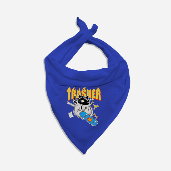 Trasher Panda-Cat-Bandana-Pet Collar-Tri haryadi