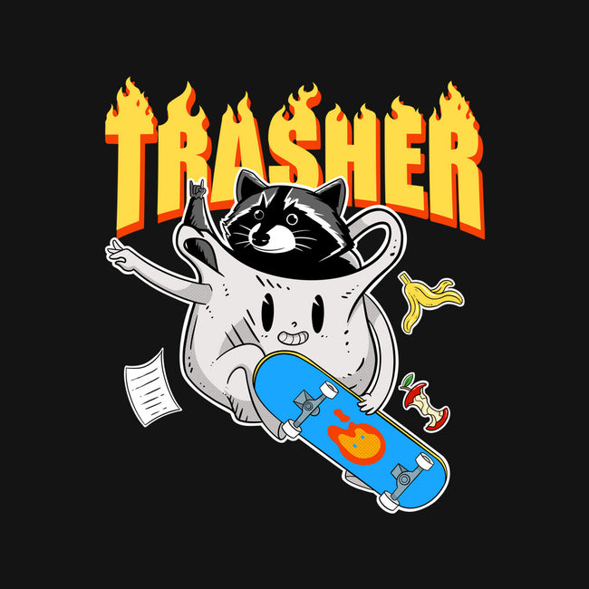 Trasher Panda-None-Fleece-Blanket-Tri haryadi