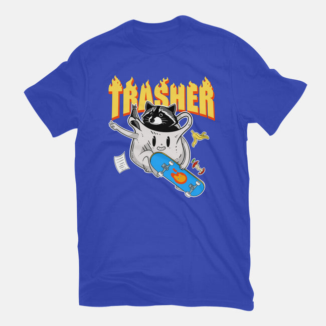 Trasher Panda-Mens-Basic-Tee-Tri haryadi