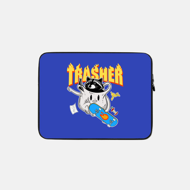 Trasher Panda-None-Zippered-Laptop Sleeve-Tri haryadi