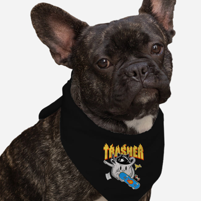 Trasher Panda-Dog-Bandana-Pet Collar-Tri haryadi