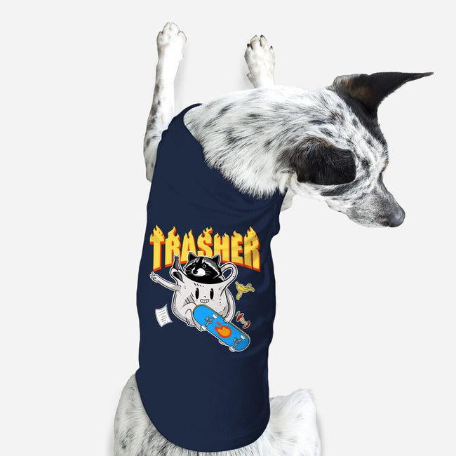 Trasher Panda-Dog-Basic-Pet Tank-Tri haryadi