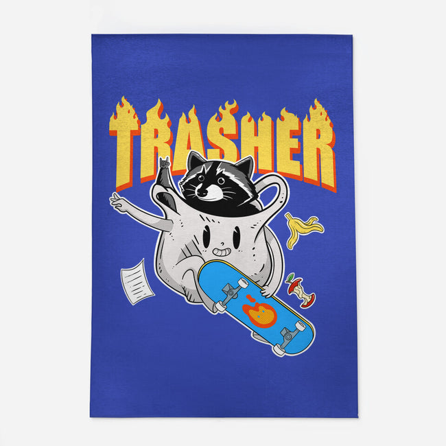 Trasher Panda-None-Outdoor-Rug-Tri haryadi