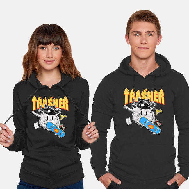 Trasher Panda-Unisex-Pullover-Sweatshirt-Tri haryadi