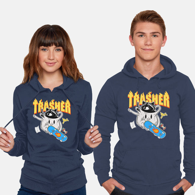 Trasher Panda-Unisex-Pullover-Sweatshirt-Tri haryadi